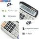 thumbnail image 3 of Calculadora escritorio OFFIDIX, calculadoras básicas, calculadora solar y batería dual, portátil con pantalla LCD grande de 12 dígitos, grande, 3 of 3