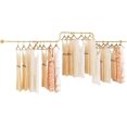 thumbnail image 1 of LUCEAE Clothes Rack Hat Rack Portable Clothes Hanging Metal Garment Racks,Wall Mountedcommercial Clothes Retail Clothing Display Rack It is Stable and Not Easy to Deform/118/300Cm, 1 of 1