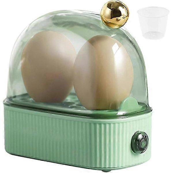 Egg Cooker for 2 Eggs, Compact Electric Egg Cooker, Best Egg Cooker for All Three Cooking Methods