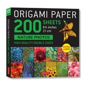 Origami Paper 200 Sheets Nature Photos 8 1/4 (21 CM): Double-Sided Origami Sheets Printed with 12 Photographs (Instructions for 6 Projects Included) (Other)