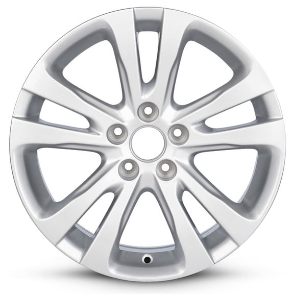 Part Synergy Replacement for 17 Wheel for 2015-2017 Chrysler 200 5 Lug Hyper Silver Aluminum Rim