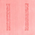 thumbnail image 1 of Ahgly Company Indoor Square Solid Red Modern Area Rugs, 7' Square, 1 of 4