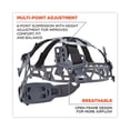 thumbnail image 3 of Ergodyne B3113075 Ergodyne 8975V Class C Safety Helmet with Visor Kit Anti-Fog Clear Lens, White, 3 of 6