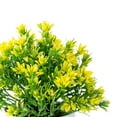 Windfall Artificial Flowers Realistic Simulated Plastic Artificial Potted Flower for Home Decor