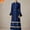 Blue, variant on JOANKDMI Gothic Priest Vampire Costume Women Long Robe Trench Coat with Cross Details and Bell Sleeves for Roleplay Themed Party Halloween Outfit