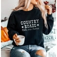 thumbnail image 2 of COUNTRY ROADS TAKE ME HOME Graphic Unisex Fleece Pullover, 2 of 8