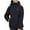 Black, variant on CAMEL Women's Ski Jacket Waterproof Winter Coat Windbreaker Fleece Inner Snow Hiking Gray XL
