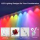 thumbnail image 2 of Luces exteriores Super RGB Smart RGB+IC de 200 pies con aplicación remota, 2 of 7