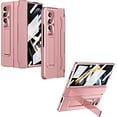 thumbnail image 1 of Étui de Téléphone Portable pour Samsung Z Fold 3/Z Fold 4, avec Protecteur d'Écran et Support Réglable, 1 of 5