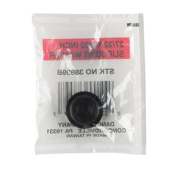 Danco 38809B Cone Slip Joint Washer, Rubber, Black