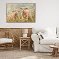 thumbnail image 2 of Stupell Industries Spring Lambs in Meadow Gray Framed Giclee Art design by LSR Design Studio, 20 x 30, 2 of 8
