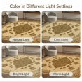 thumbnail image 7 of ODIKA Retro Vintage Distressed Tone Dining Under Table Cottagecore Boho Flowing Non-Slip Chair-Friendly for Home Office, Gaming Room, Desk, 7 of 7