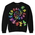 thumbnail image 2 of Grateful Dead - Spiral Bears Blacklight Mens Sweatshirt, 2 of 3