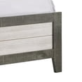 thumbnail image 4 of Ruthe Low Profile Queen Panel Bed with Built-In Lights- Ash Gray Wood, 4 of 6