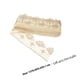 thumbnail image 2 of Beige Flower Lace Decorative Lace Trim for Sewing 1 Roll Curtain Use, 2 of 4