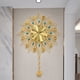 thumbnail image 5 of Reloj De Pared Decorativo, Reloj De Pared Moderno A Prueba De Herrumbre De 16,93 Pulgadas, Diámetro De Esfera De 8,27 Pulgadas, Resistente Con Decoración De Péndulo Para Cocina, 5 of 7