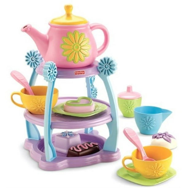 fisher price tea pot set