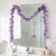 thumbnail image 5 of Decoración del hogar, decoración de habitaciones, decoración de paredes, lilas artificiales, guirnalda de flores artificiales de plástico, enredaderas decorativas para uso en interiores y exteriores,, 5 of 6
