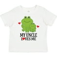 thumbnail image 3 of Inktastic My Uncle Loves Me Frog Boys or Girls Toddler T-Shirt, 3 of 5