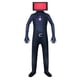 thumbnail image 1 of YYDS Skibidi Toilet Cosplay Jumpsuits Cap Disfraz Niño Adulto Hombre De Baño TV Monitor Bodysuit cos Set Fiesta De Halloween, 1 of 4