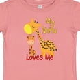 thumbnail image 4 of Inktastic My Nana Loves Me Giraffe Boys or Girls Baby T-Shirt, 4 of 5