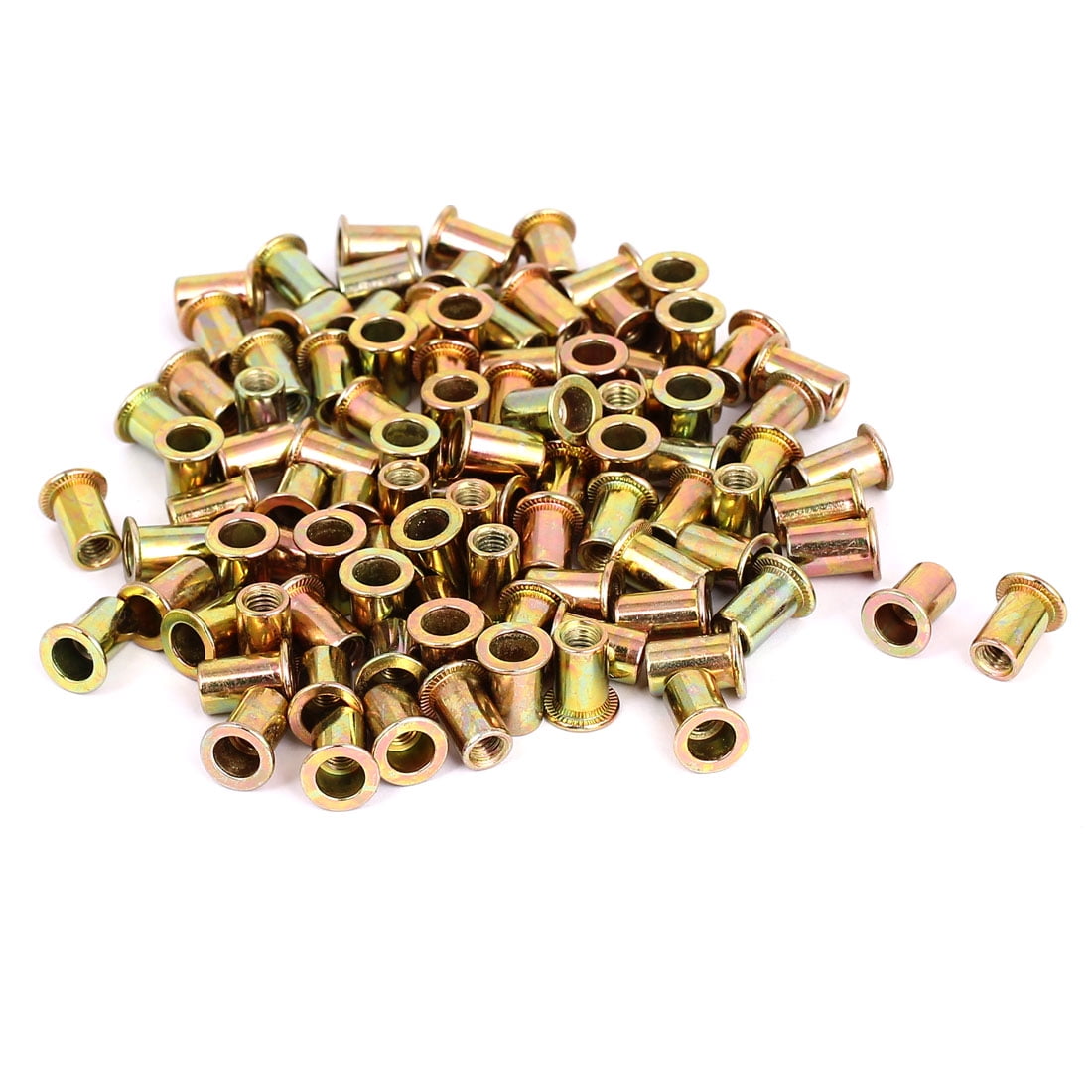 5mm Diameter Different Colours Available. 100 x Round Metal Rivets