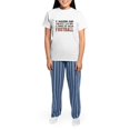 thumbnail image 4 of CafePress - If Marching Band Were Easy Women's Light Pajamas - Women's Short Sleeve Print T-Shirt and Pants Light Cotton Pajama Set, 4 of 7