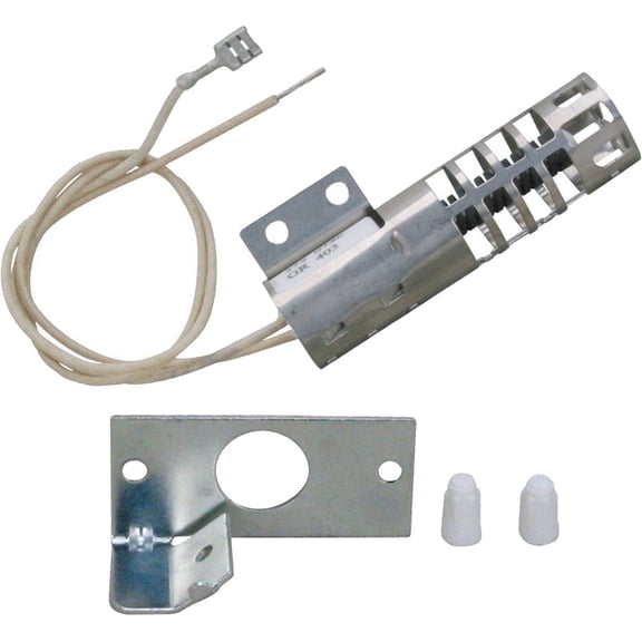 Gas Range Oven Igniter 342528 8053999 Replacement for Whirlpool Kenmore Roper – Round Ignitor with Mounting Bracket