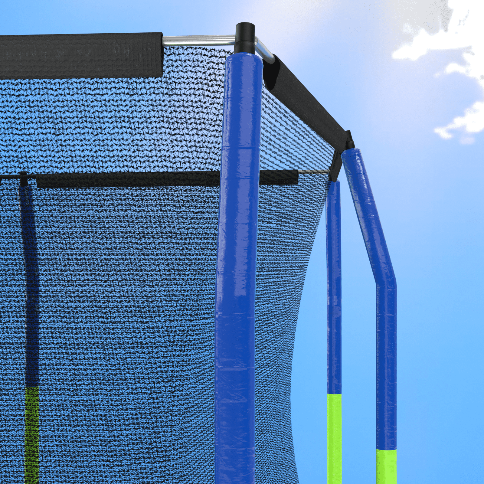 CZBZ Rectangle Trampoline, 10 x 17FT Rectangular Trampolines with Enclosure Net for Kids Adults, Heavy-Duty Outdoor Large Trampoline with Weather-Resistant Galvanized Frame, Birthday Gifts