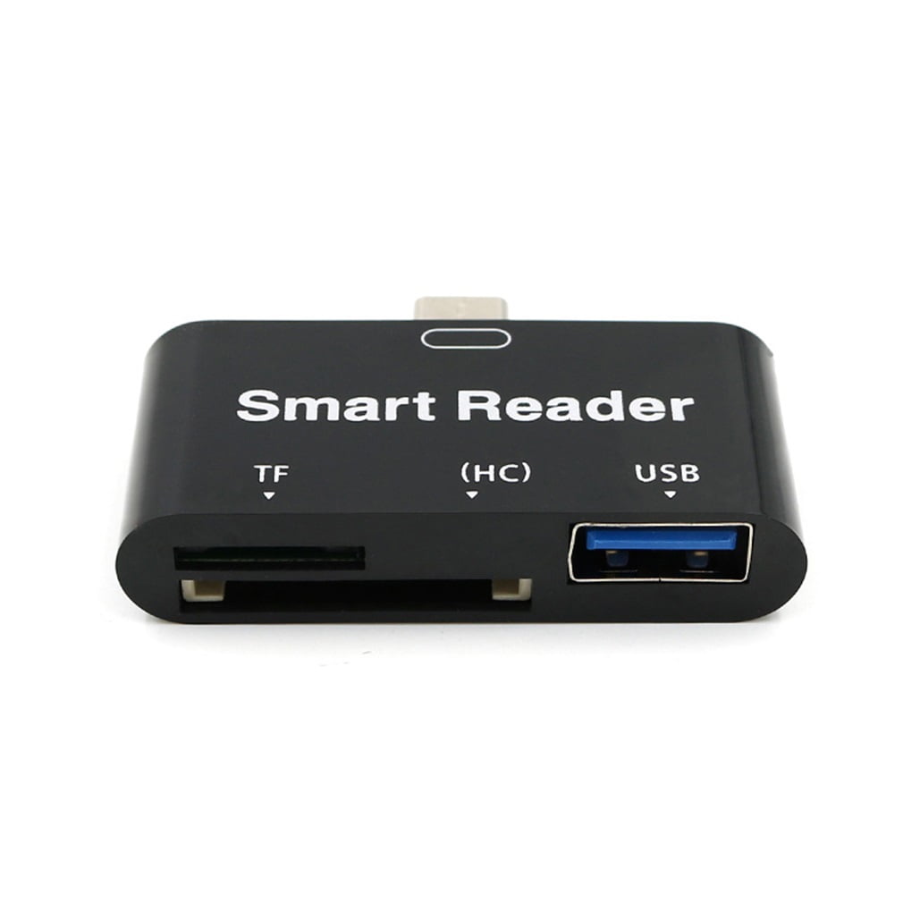 Multifunctional 3 in 1 Micro USB Smart Card Reader adapter for OTG Smartphone Walmart Canada