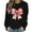 Black, variant on Wancir Christmas Tunics for Women Xmas Jumper Xmas Tops Christmas Blouse Xmas Gifts Christmas Tops Novelty Xmas Shirts