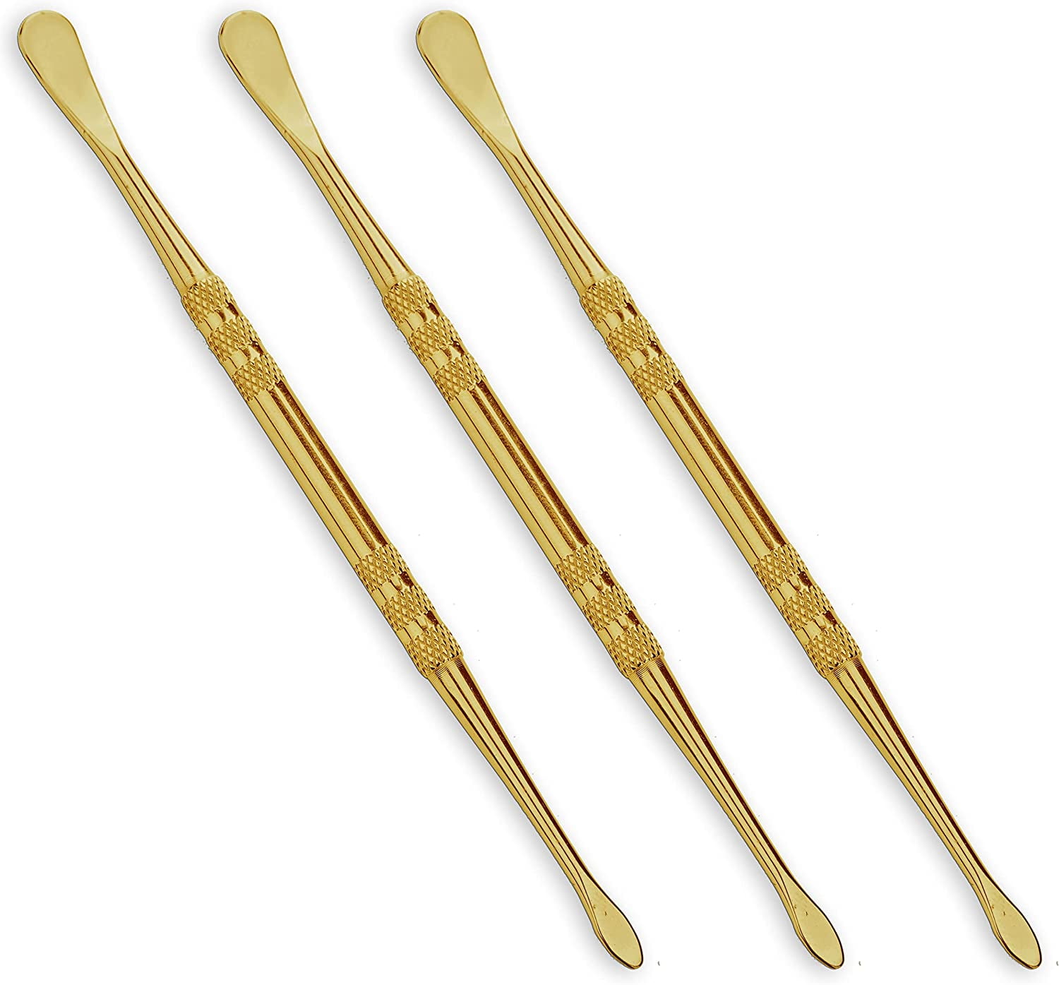 Wax Carving Tools Pack of 3 Heat Resistant Stainless Steel Gold Wax Carving Tools Perfect for