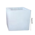 thumbnail image 4 of Gieenan 3D Cube Block Epoxy Resin Molds Table Ornament Mould Plaster Making Tool, 4 of 6