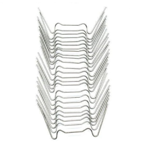 25 clips para acristalamiento de invernadero, clip tipo W de acero inoxidable, cuidado de invernadero de aluminio, accesorio para invernadero de alambre W+25 hebillas en Z