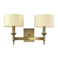 thumbnail image 1 of ElkGroup International 10261/2 2- Light Wall Sconce In Antique Brass, 1 of 1