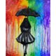 thumbnail image 1 of Cuadros Decorativos Punto de cruz completo 11CT Back in Rain Impreso Arte de la pared Artesanía Decoración del hogar Regalo Ehuebsd Nuevos Originales, 1 of 9