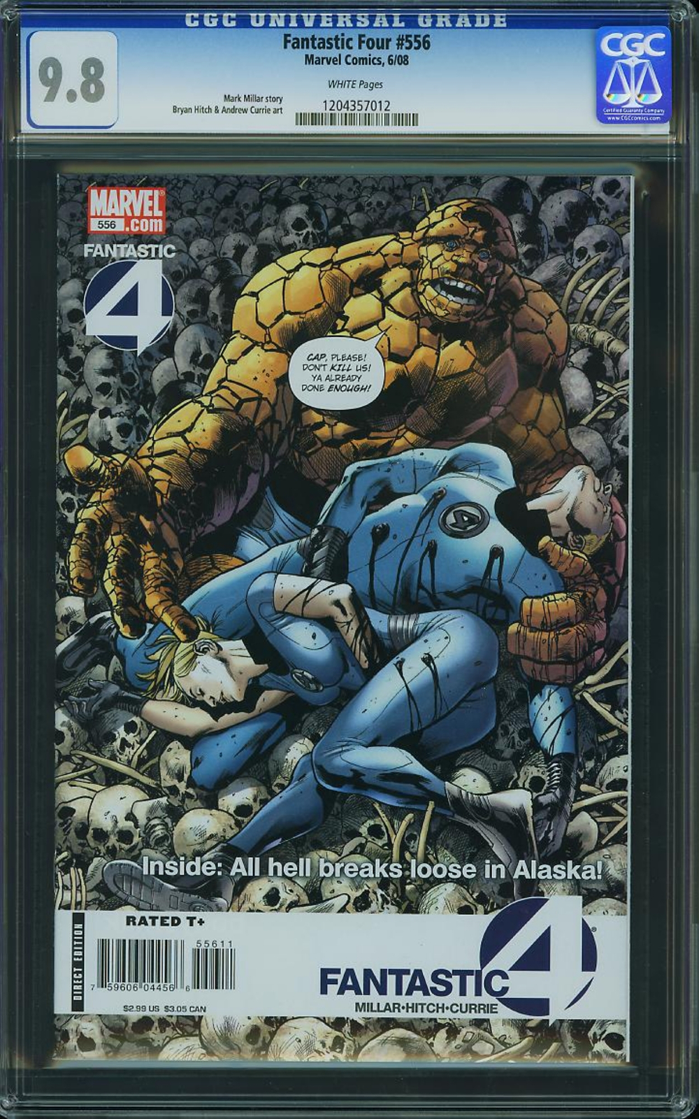 Cover of Fantastic Four #556