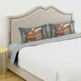 thumbnail image 5 of Dailycode Satin Pillow Case Queen Silk Pillow Cover for Hair and Skin Envelope Closure Little Dinosaur on Book 20"x30", 5 of 9