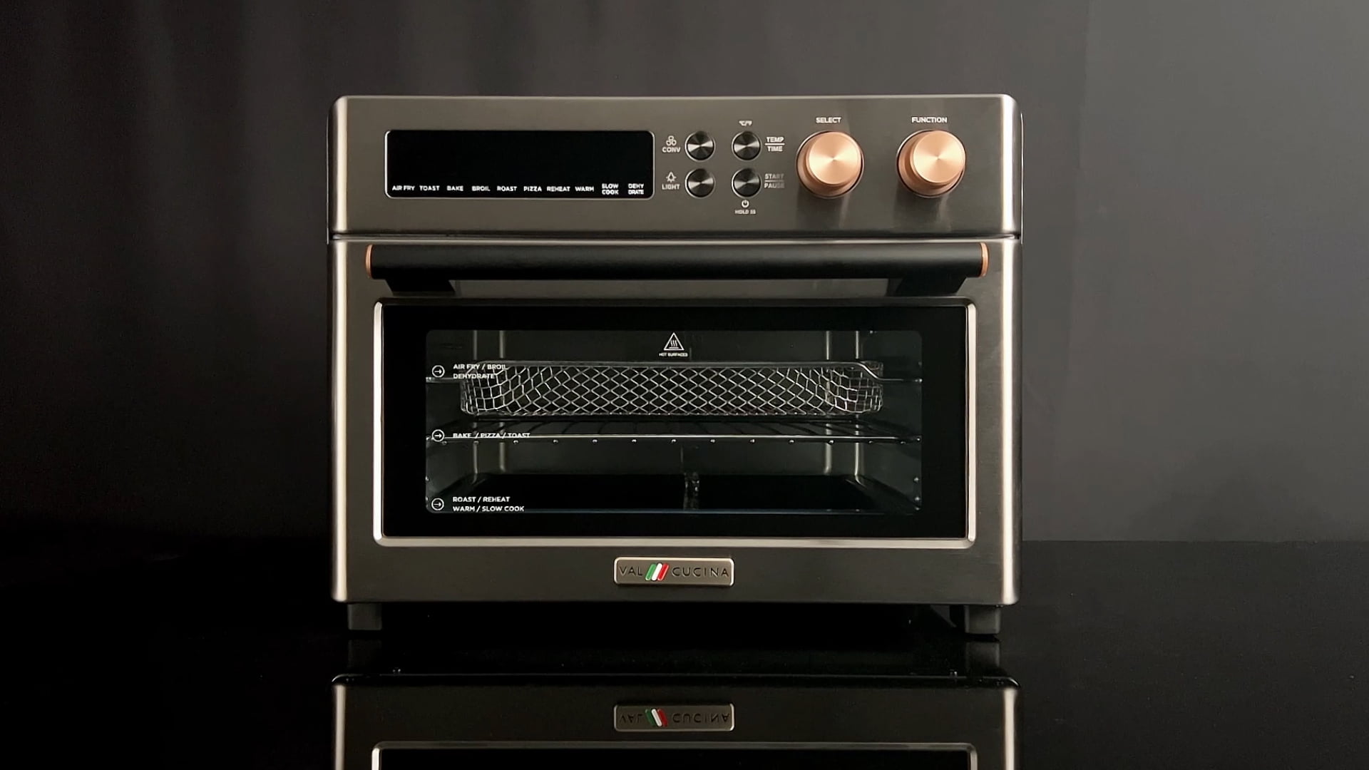 VAL CUCINA Air Fryer Toaster Oven - Thumbnail 3