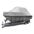 thumbnail image 1 of Cubierta portátil impermeable para barco, resistente al agua, de 570 x 300 cm, tela Oxford gris impermeable y duradera, para yate, barco de pesca, tricasco (16-18FT-V), 1 of 5