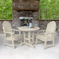 thumbnail image 2 of Highwood's 36" Round 3-pc Hamilton Dining Set - Dining Height, Outdoor, Eco-friendly, Synthetic Wood, 2 of 10