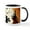 White/Black Inside, variant on CafePress - Halloween Trick Or Treat Kids Mugs - 11 oz Ceramic Mug - Novelty Coffee Tea Cup