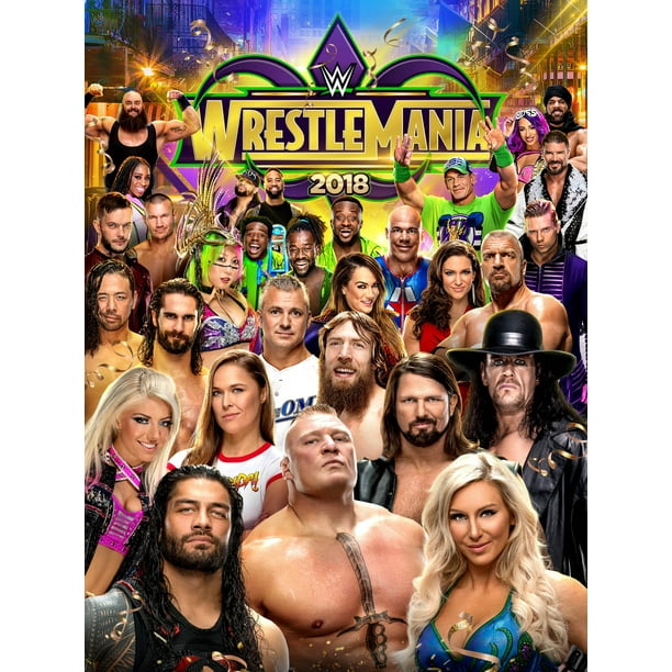 Wwe Wrestlemania 34 Dvd Walmart Com Walmart Com