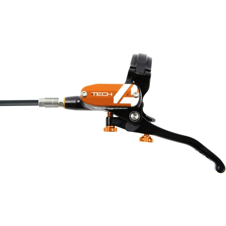 Hope Tech E4 Disc Brake and Lever Set Rear, Hydraulic, Post
