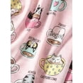 thumbnail image 4 of Innerwin Vêtements de Nuit Imprimé Libellule Ensembles de Pyjamas pour Femmes Manches Courtes Vêtements de Nuit Doux Rose TG, 4 of 8