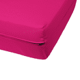 thumbnail image 3 of MoNiBloom Solid Futon Cover Slipcover Fit 6"- 8" Futon Mattresses Hot Pink, Queen Size 60x80 Inch, 3 of 9