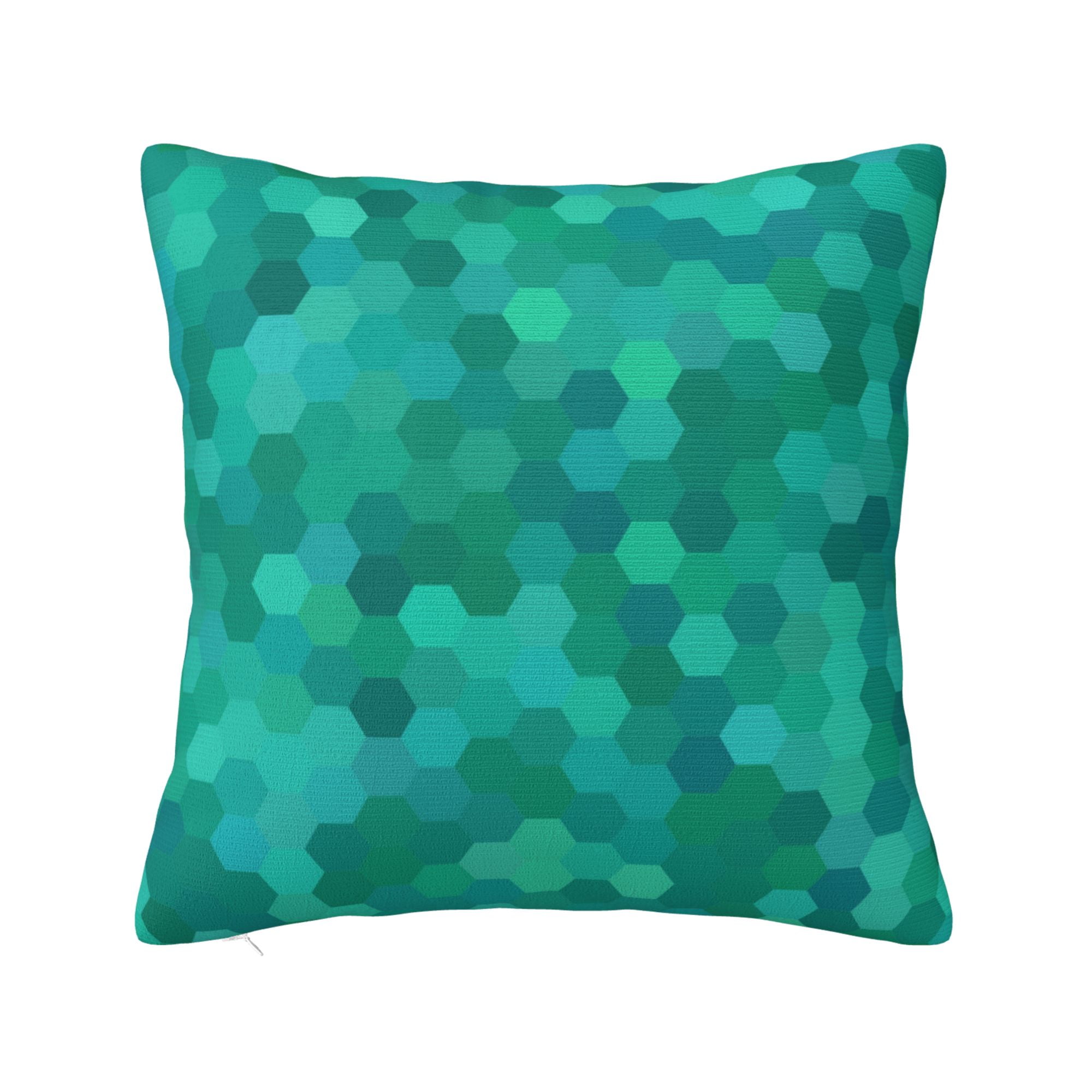 ZICANCN Green Pixel Decorative Throw Pillow Covers, Bed Couch Sofa Decorative Knit