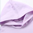 thumbnail image 4 of Odeerbi Kids Boys Girls Cotton Hoodies Fall Winter Pullover Hooded Sweatshirts Oversized Crewneck Hooded Sweatshirt 4-14 Years Kids Long Sleeve Pullover Tops Kids Clothes Purple, 4 of 8