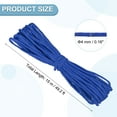 thumbnail image 2 of Uxcell Corde Paracorde Réfléchissante, Corde Paracorde Fluorescente pour Camping Randonnée Pêche Bleu Saphir 49 Pieds, 2 of 7