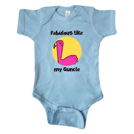 

Inktastic Fabulous like my Guncle Gift Baby Boy or Baby Girl Bodysuit